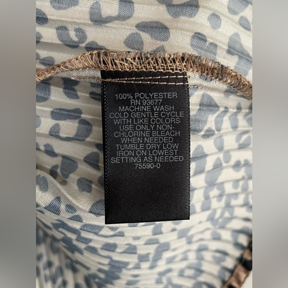 Bold Elements Animal Print Blouse - image 5